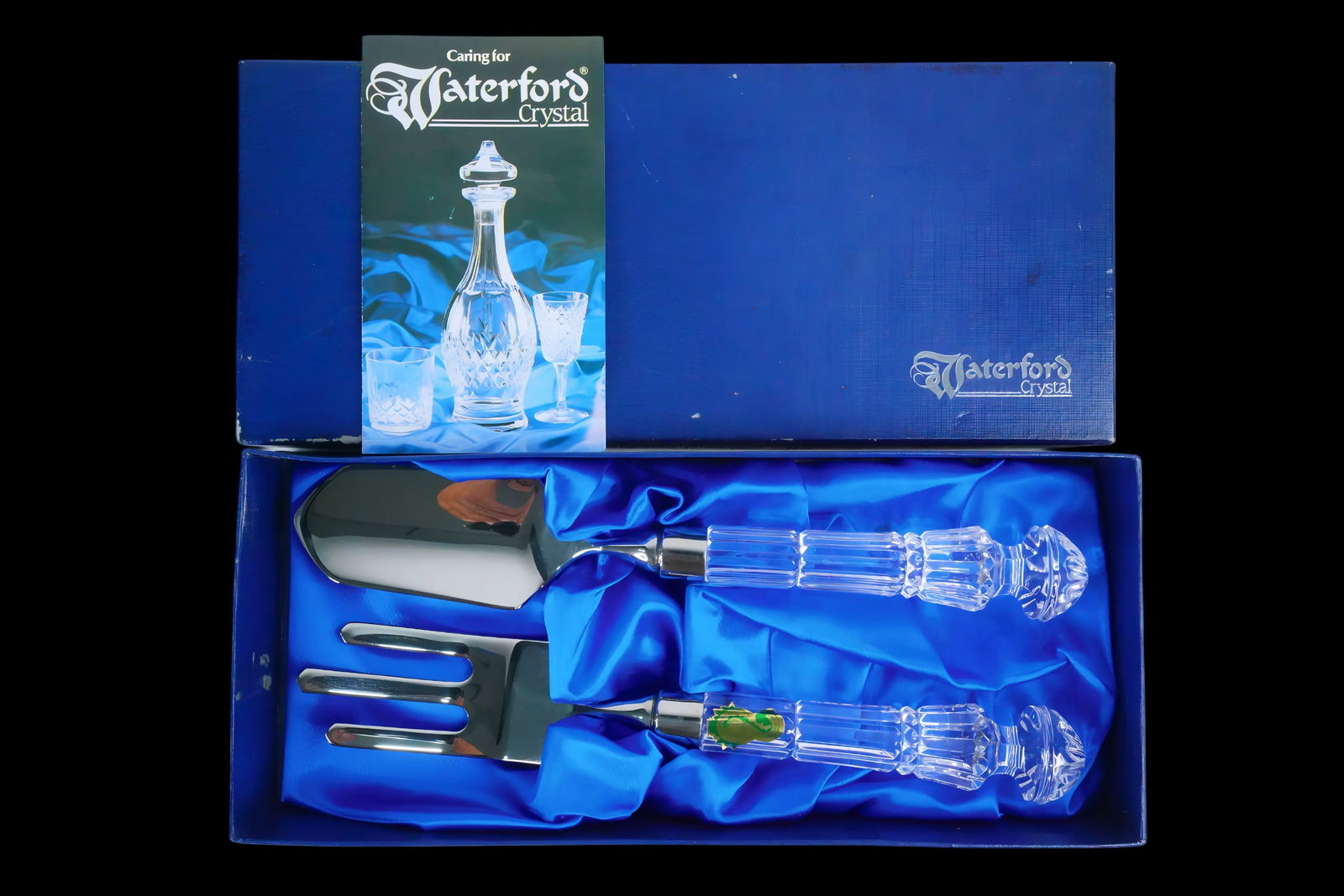 Waterford Crystal Set of (2) Gardening Tools W/Box (1 of 6)