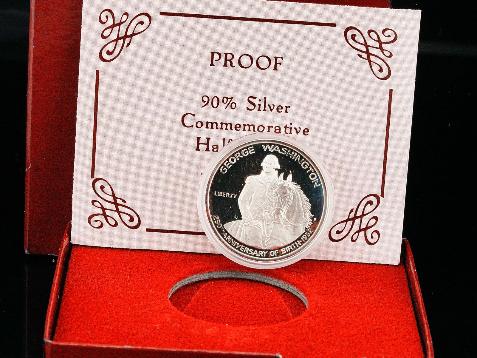 1982-S 90% Silver George Washington Commemorative Proof (1 of 3)