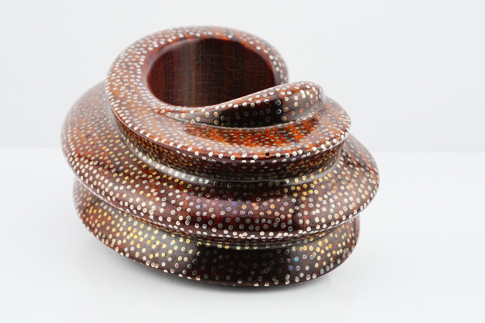 Patricia Von Musulin Rosewood and Sterling Bracelet - 4