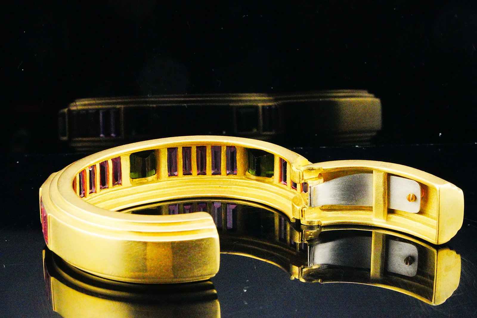 Kieselstein-Cord Tourmaline and Solid 18K Gold Bracelet - 7