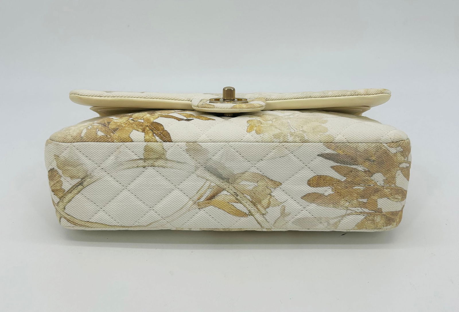 Chanel Denim Floral Medium Double Flap Classic 2.55 - 7