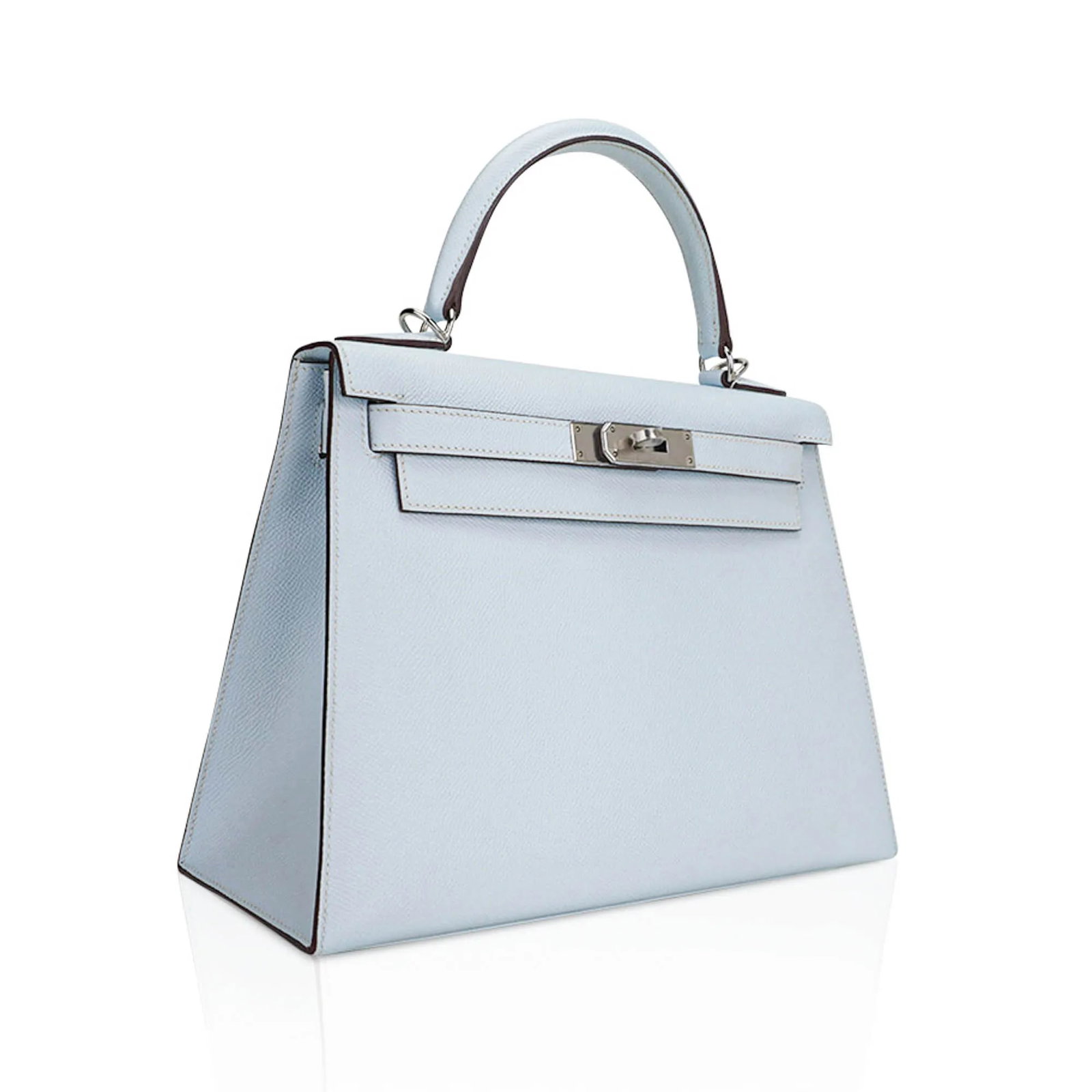 Hermes Blue Brume Epsom Leather Kelly Sellier 28 - 2