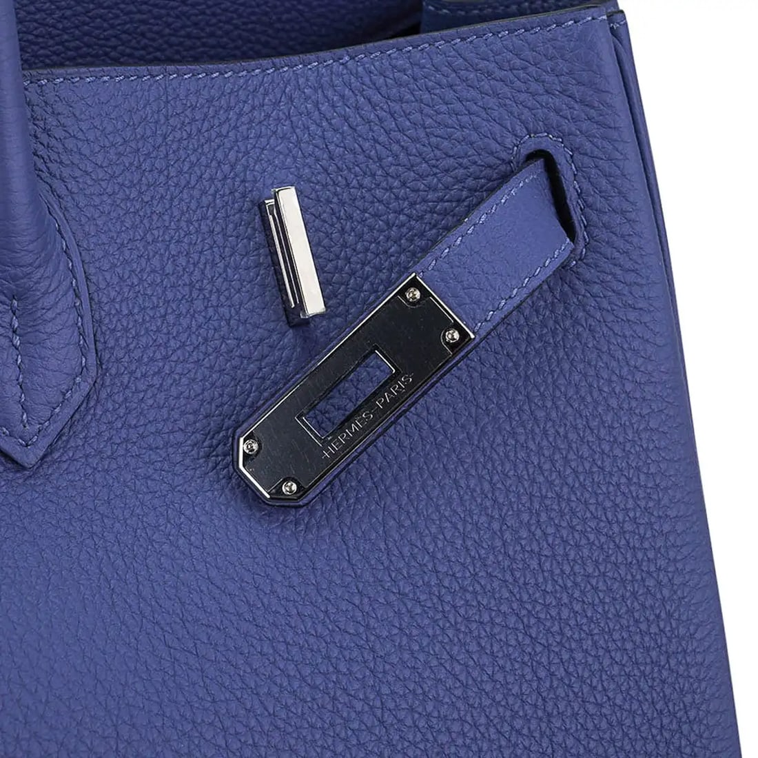 Hermes Blue de Prusse Togo Leather Birkin 40 - 5