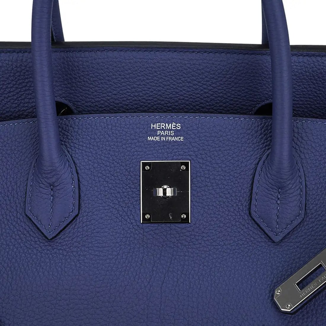 Hermes Blue de Prusse Togo Leather Birkin 40 - 7