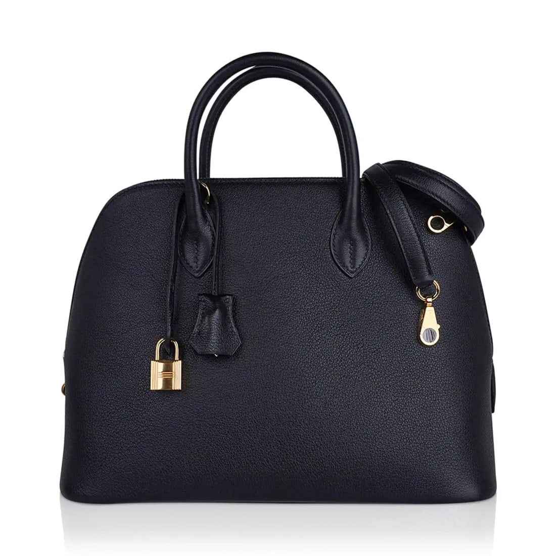 Hermes Black Taurillon Novillo Leather Bolide 1923 30 (1 of 8)