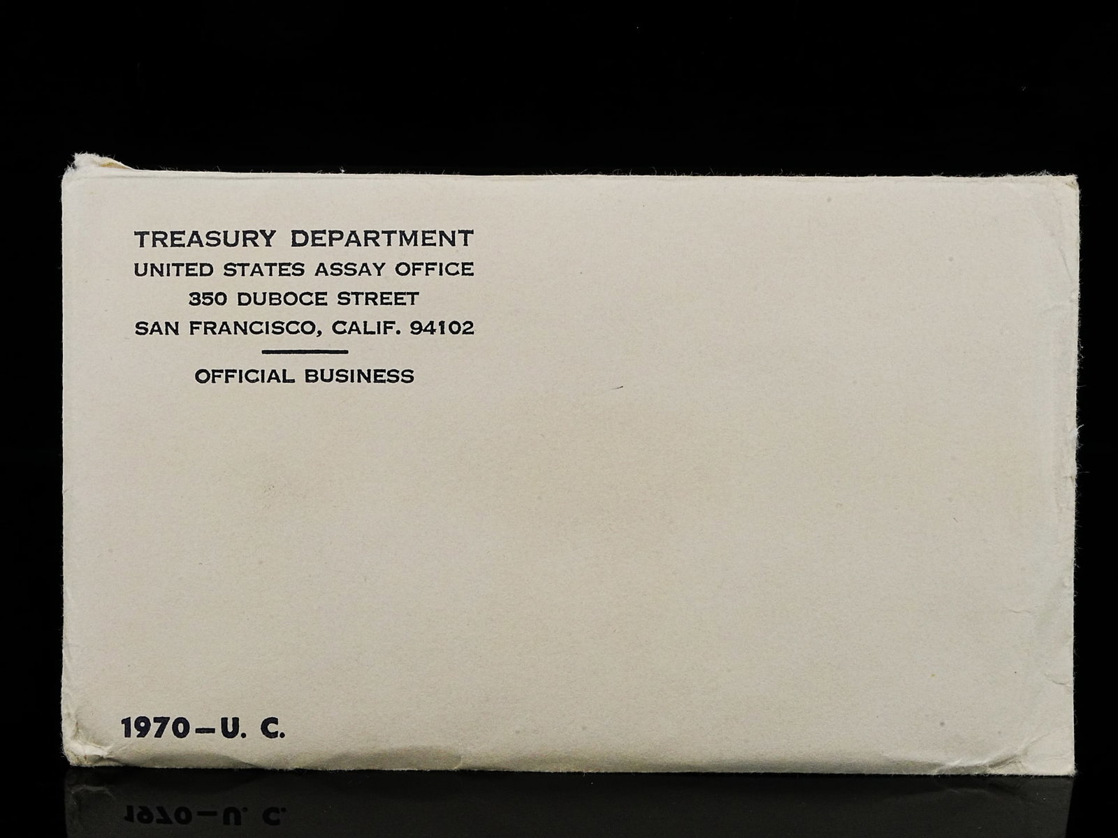 1970 United States Uncirculated Mint Set: 1970 United States Uncirculated Mint Set in Original Government Packaging - An original 1970 United States Uncirculated Mint Set, issued by the United States Mint and containing brilliant uncirculated