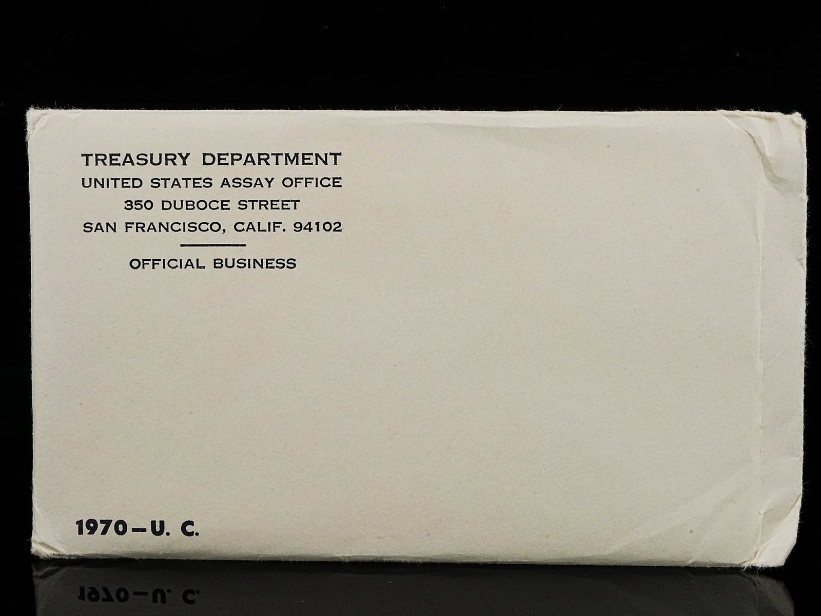 1970 United States Uncirculated Mint Set: 1970 United States Uncirculated Mint Set in Original Government Packaging - An original 1970 United States Uncirculated Mint Set, issued by the United States Mint and containing brilliant uncirculated