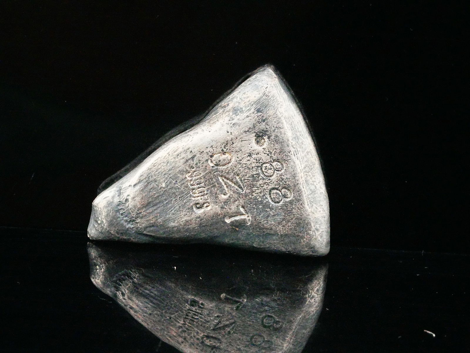 27.2 Gram .999 Fine Silver Pizza Slice - 2