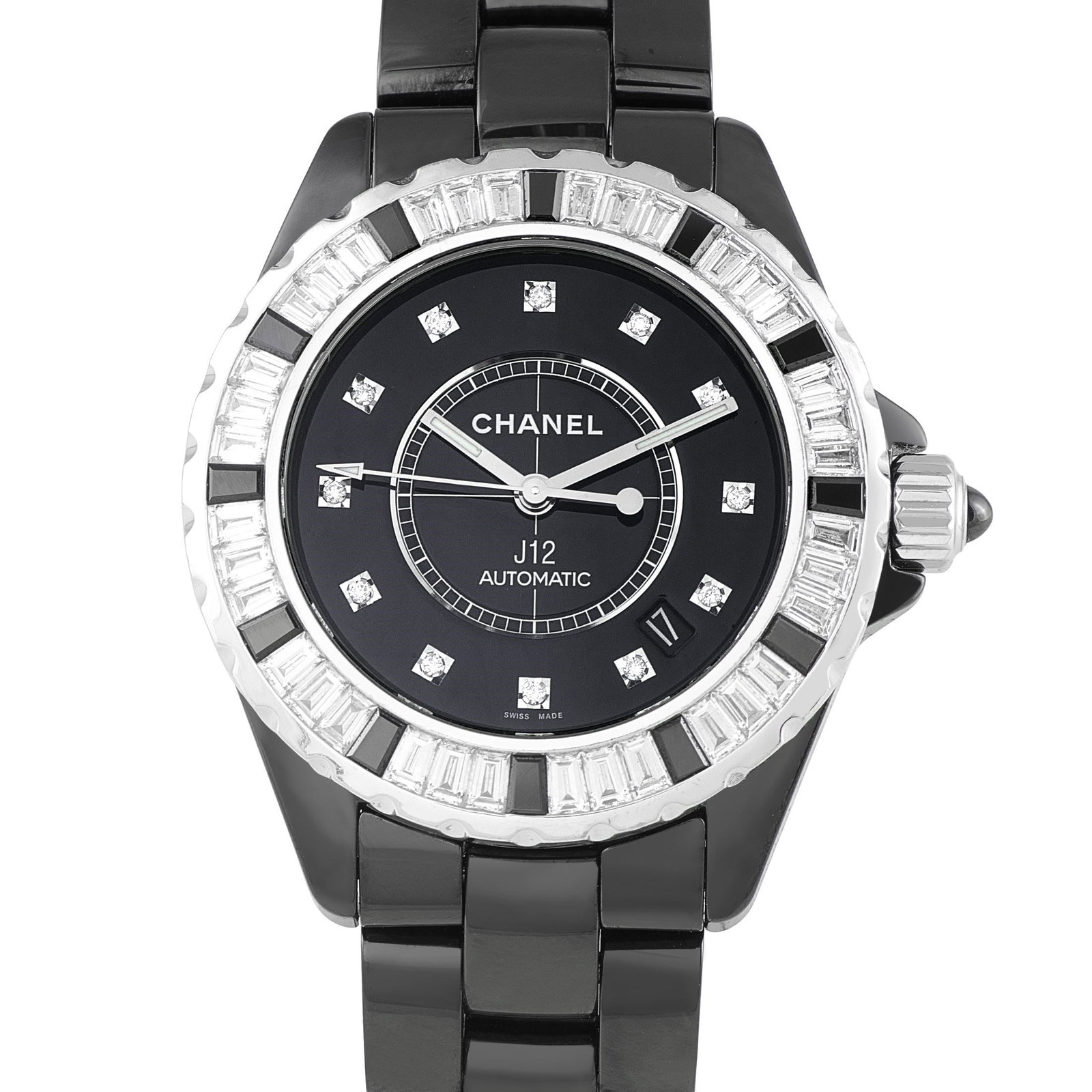 Chanel J12 Joaillerie Diamond and Ceramic Watch (1 of 5)