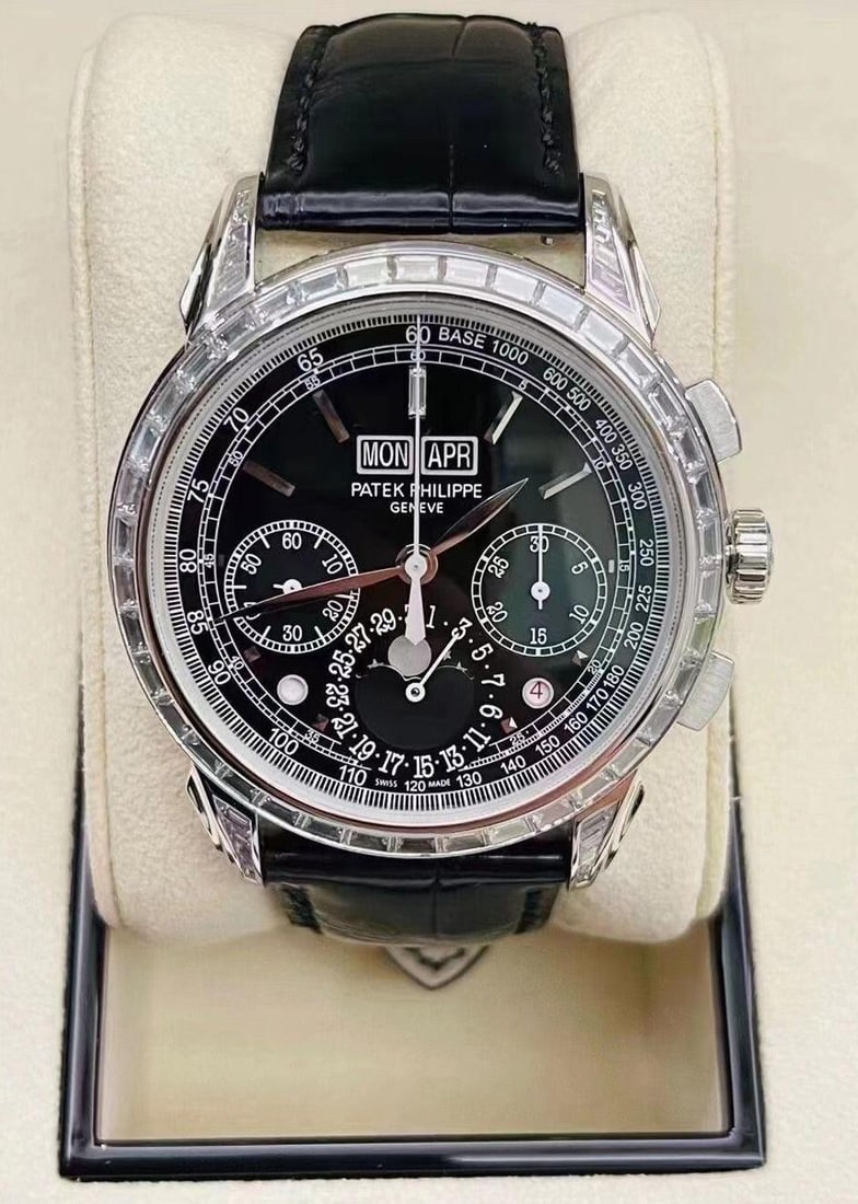 Patek Philippe Grand Complications Platinum Diamond Watch (1 of 2)