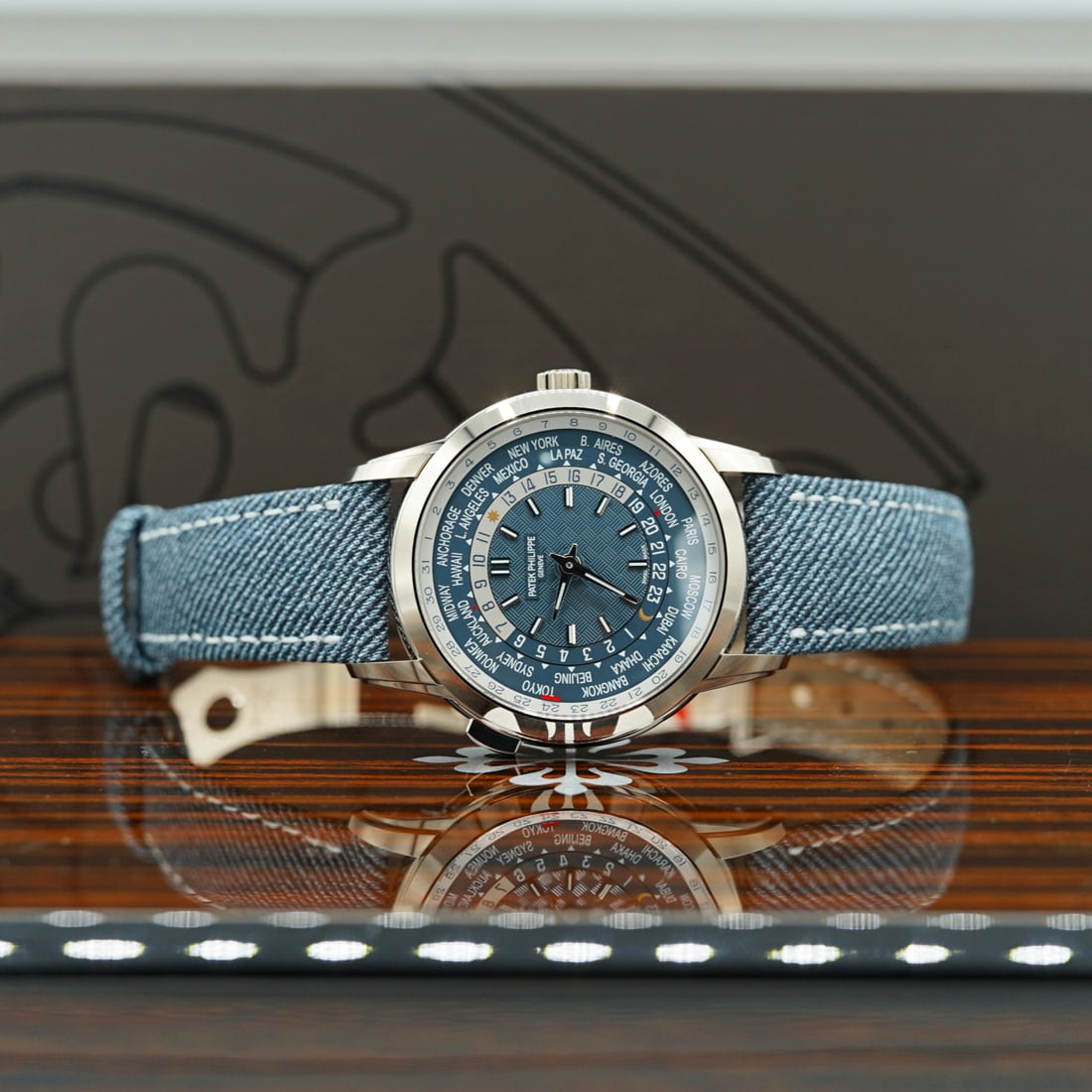 Patek Philippe World Time With Date 40mm Watch Ref. 5330G (1 of 8)