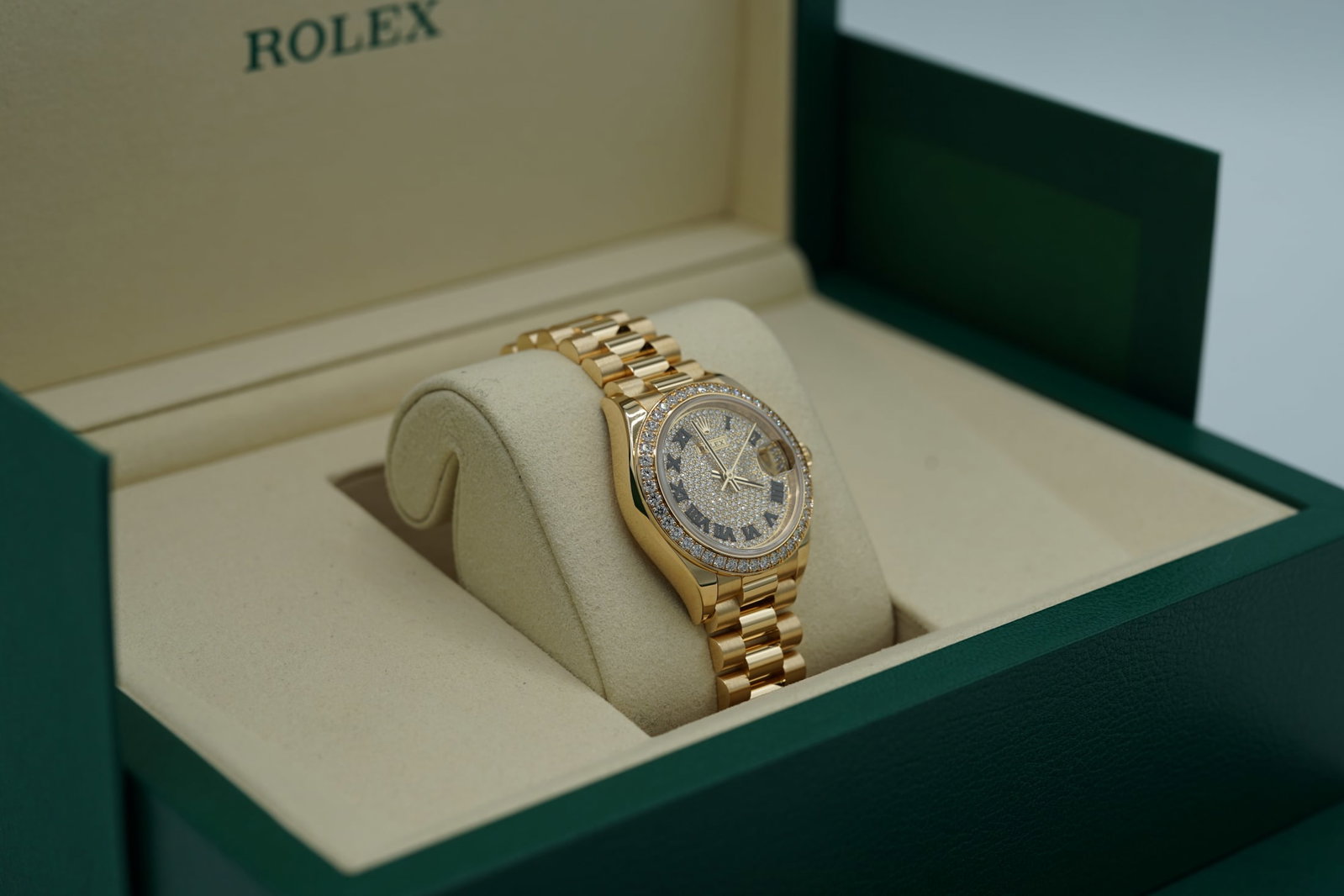 Rolex Lady Datejust 28mm Diamond Solid 18K Watch - 6