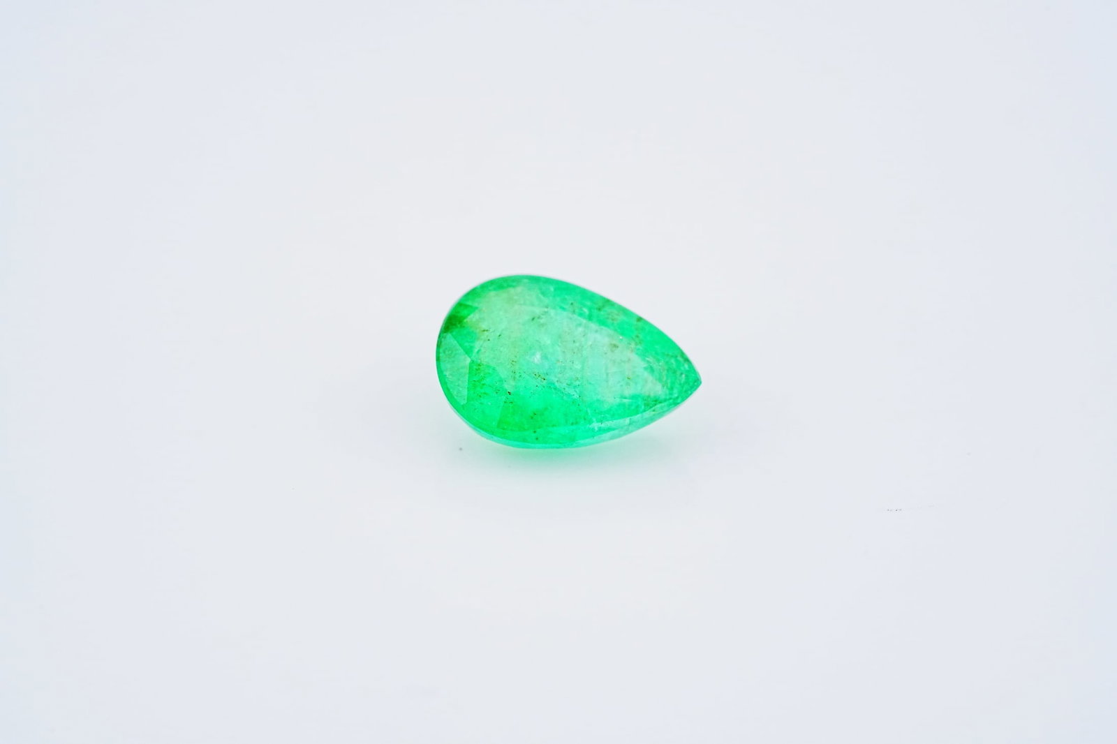 1.89ct GIA Certified Pear Cut Zambian Emerald (1 of 4)