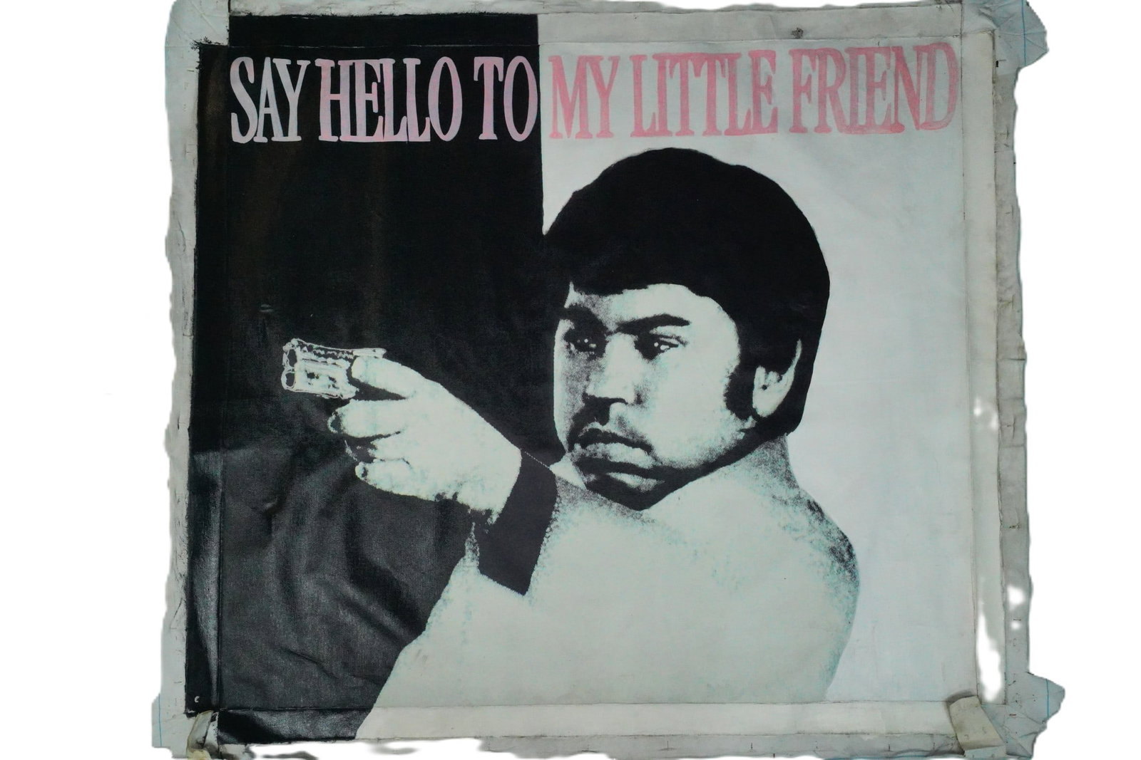 Steve Kaufman Signed Mixed Media Canvas - 2