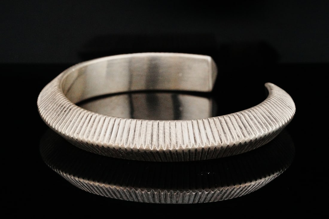 Herbert Ping Sterling Silver Cuff Bracelet - 2