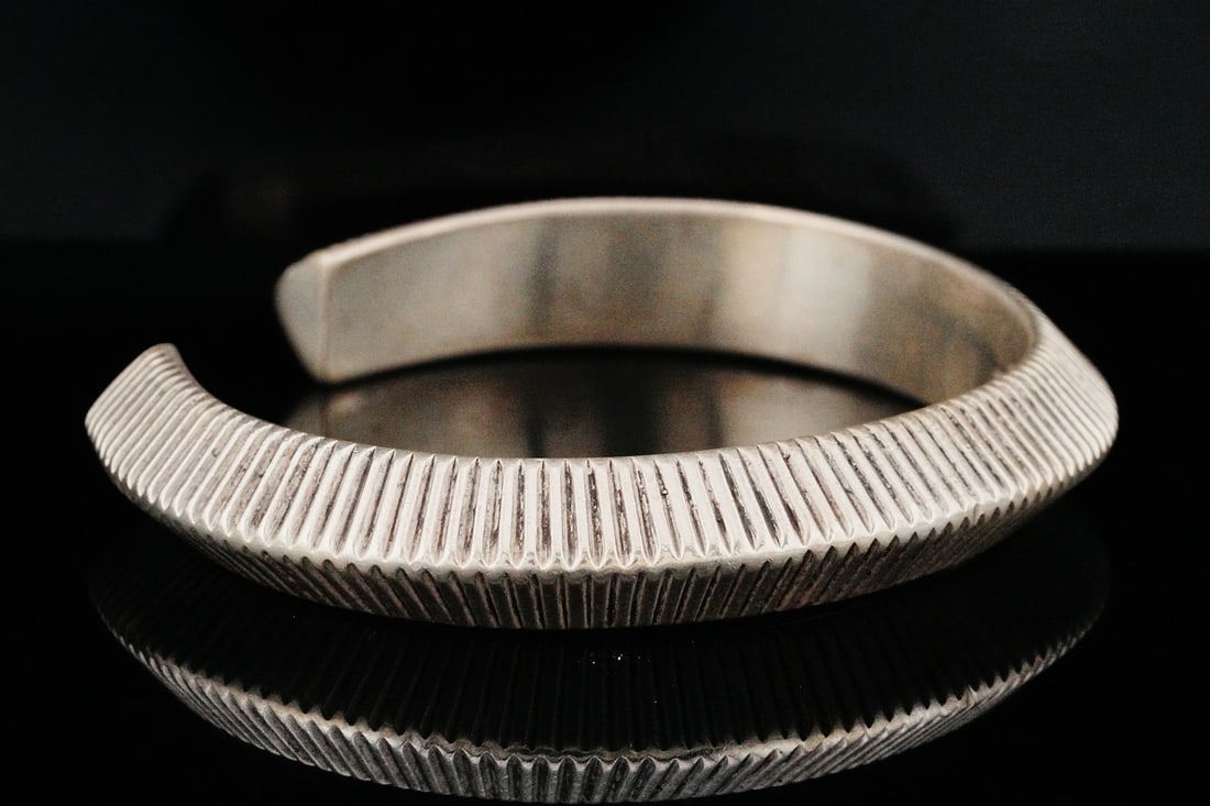 Herbert Ping Sterling Silver Cuff Bracelet - 3
