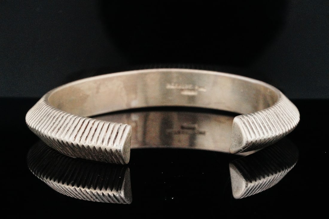 Herbert Ping Sterling Silver Cuff Bracelet - 4