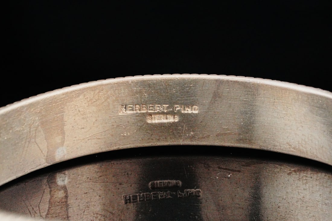 Herbert Ping Sterling Silver Cuff Bracelet - 5