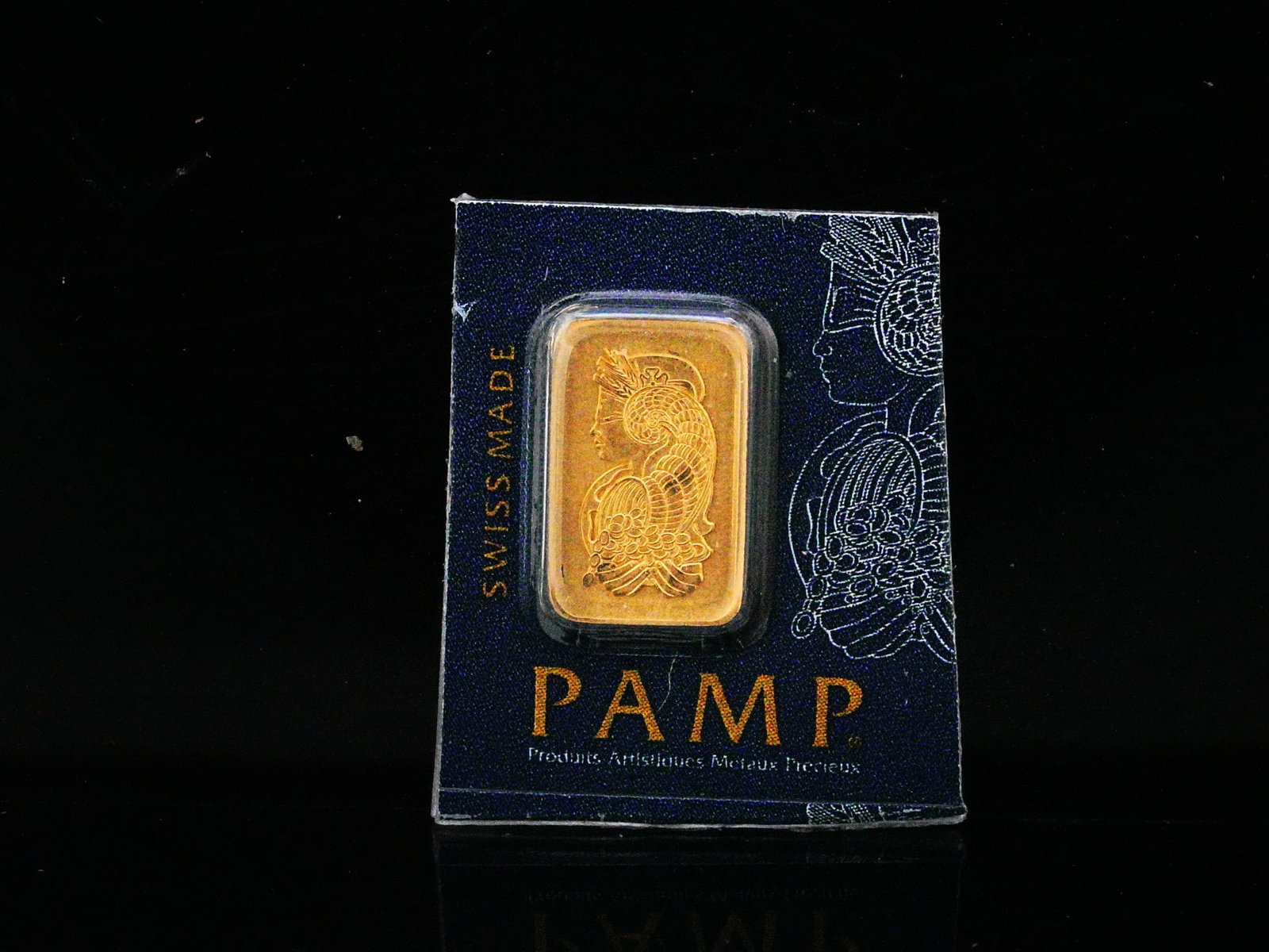 PAMP Suisse 1 Gram .9999 Gold Fortuna Veriscan Bar (1 of 2)