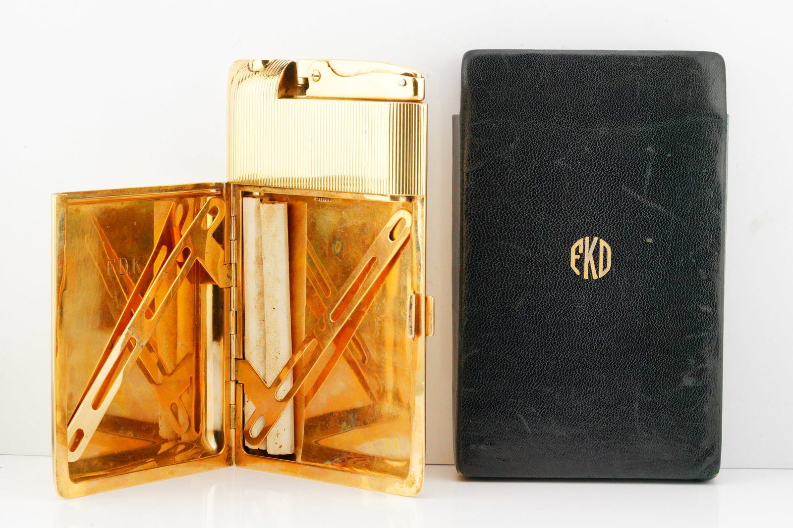 Cartier Vintage Solid 14K Yellow Gold Cigarette Case (1 of 11)