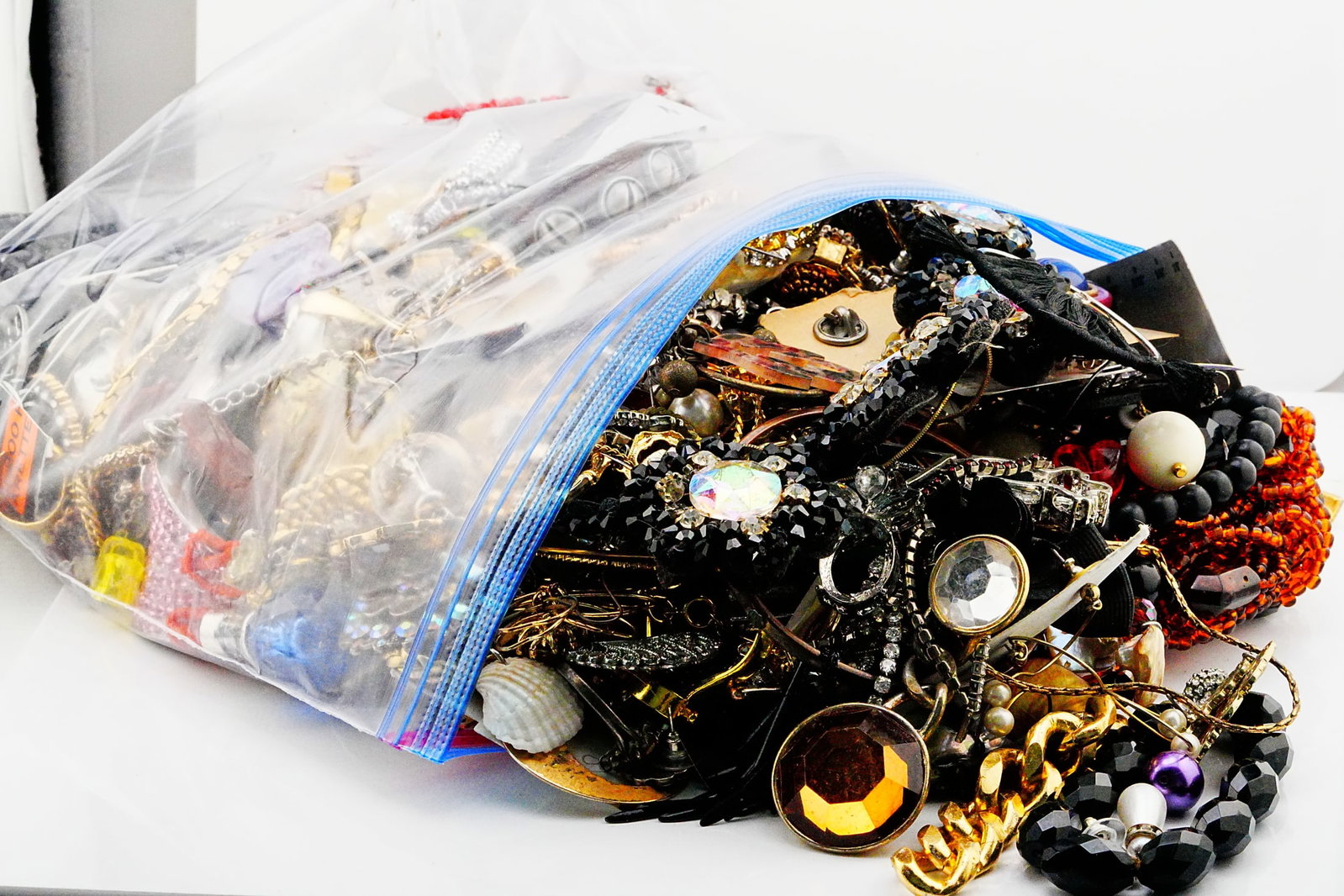 Huge Lot of Unsearched Costume Jewelry (Approx. 7 LB.) (1 of 3)