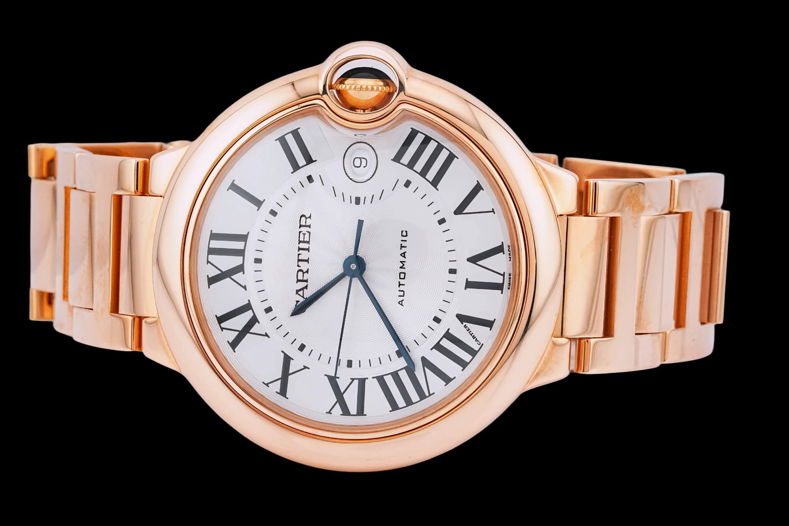 Cartier Ballon Bleu 42mm Solid 18K Rose Gold Watch (1 of 4)