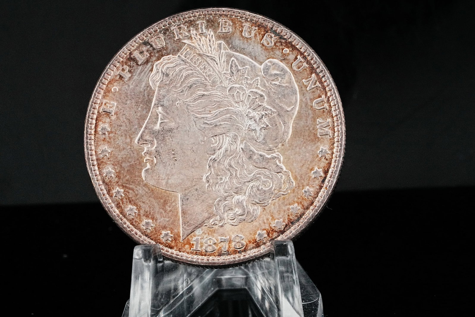 1878-P Morgan Dollar 8 Tail Feathers MS63-MS64 (1 of 2)