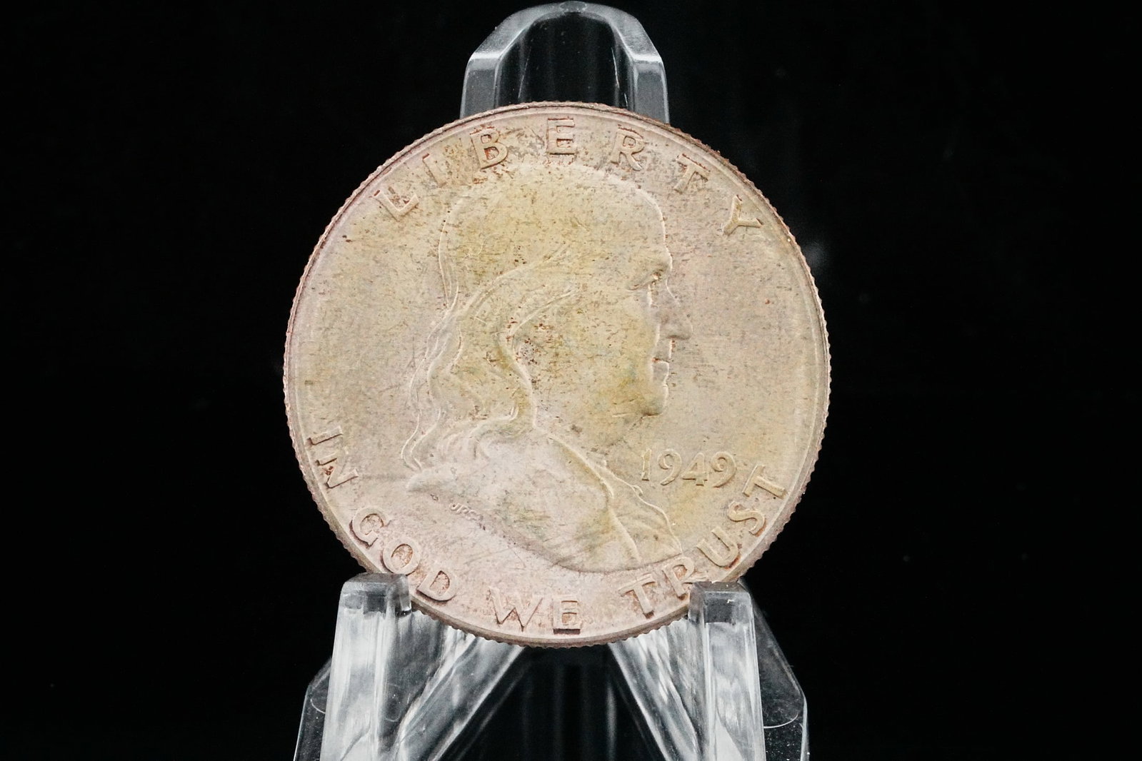 1949-D Franklin Half Dollar FBL (90% Silver) (1 of 2)