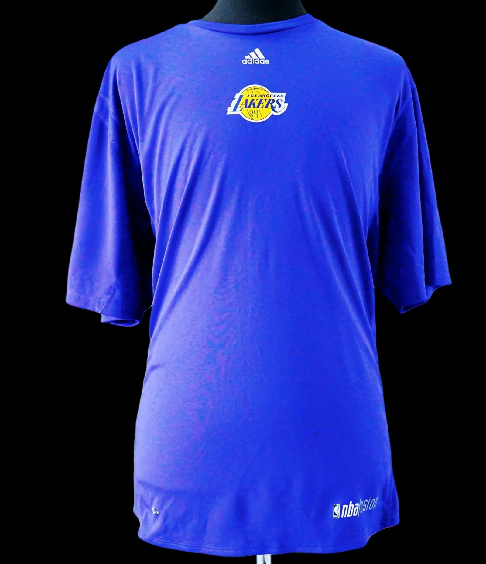 2010s Kobe Bryant Attributed LA Lakers Practice Shirt: 2010s Kobe Bryant Attributed Los Angeles Lakers Practice Shirt (MEARS Authentic, Photo Style Matched) - An extraordinary opportunity to acquire a deeply personal piece of memorabilia connected to one 