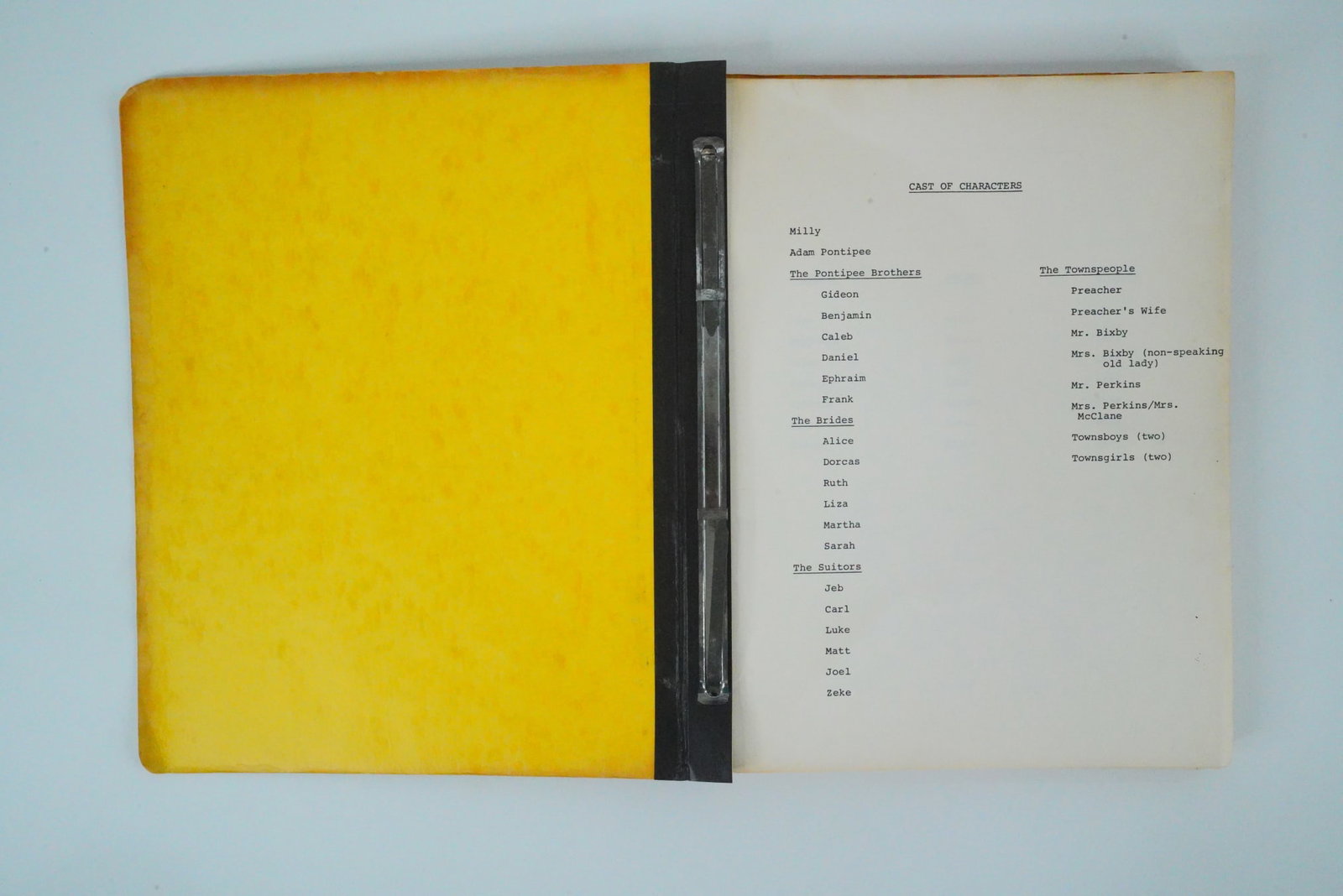 Seven Brides for Seven Brothers (1981) Script - 2