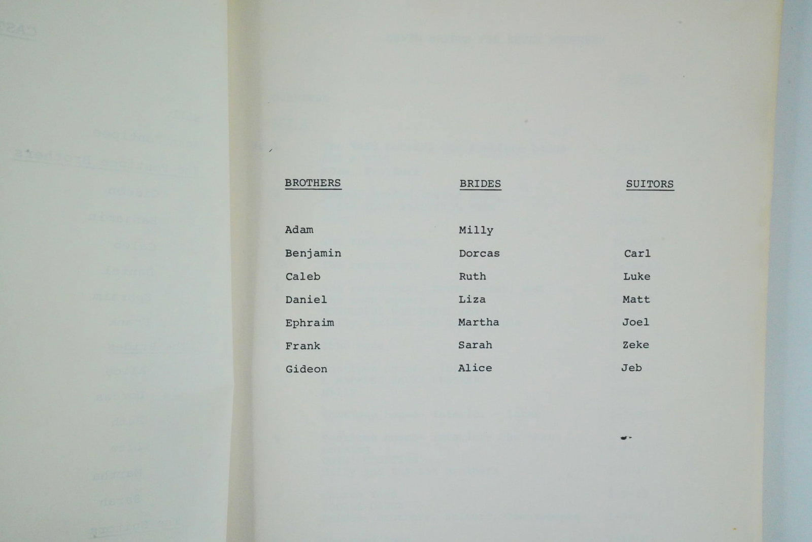 Seven Brides for Seven Brothers (1981) Script - 3