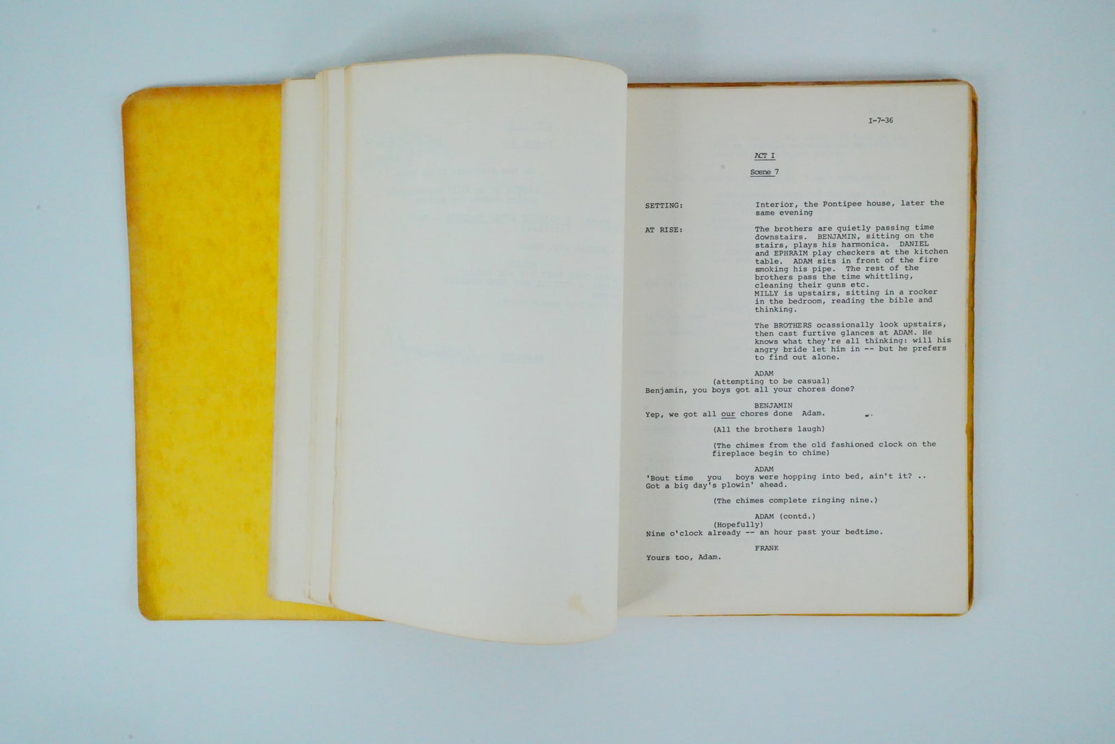 Seven Brides for Seven Brothers (1981) Script - 6