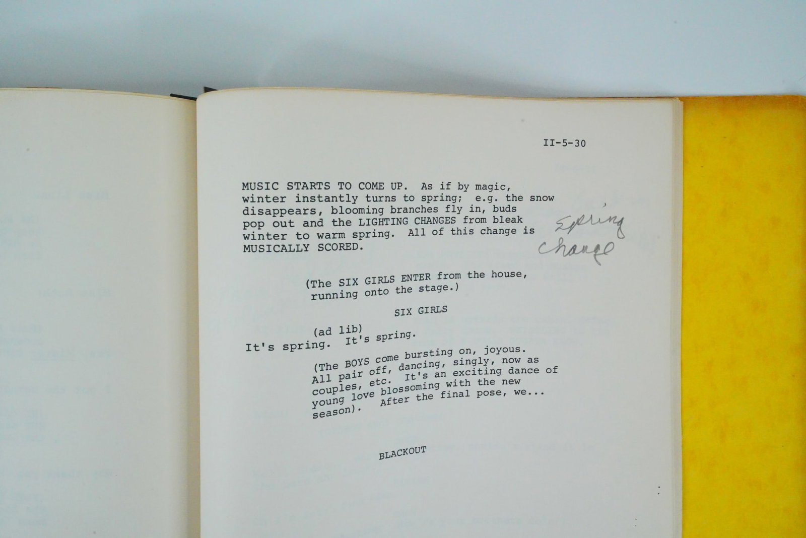 Seven Brides for Seven Brothers (1981) Script - 9