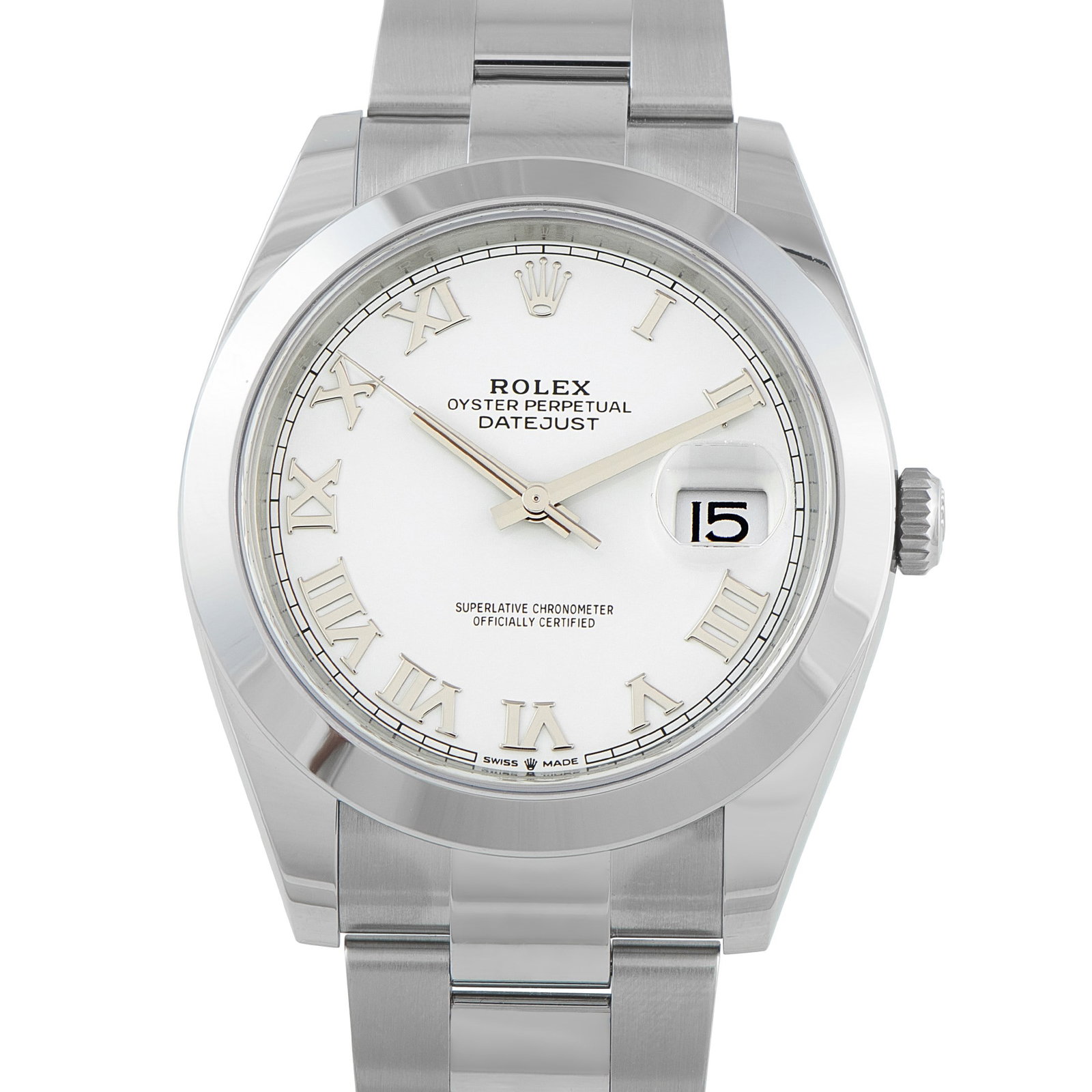 Rolex Datejust 41 Stainless Steel Watch Ref. 126300 (1 of 5)