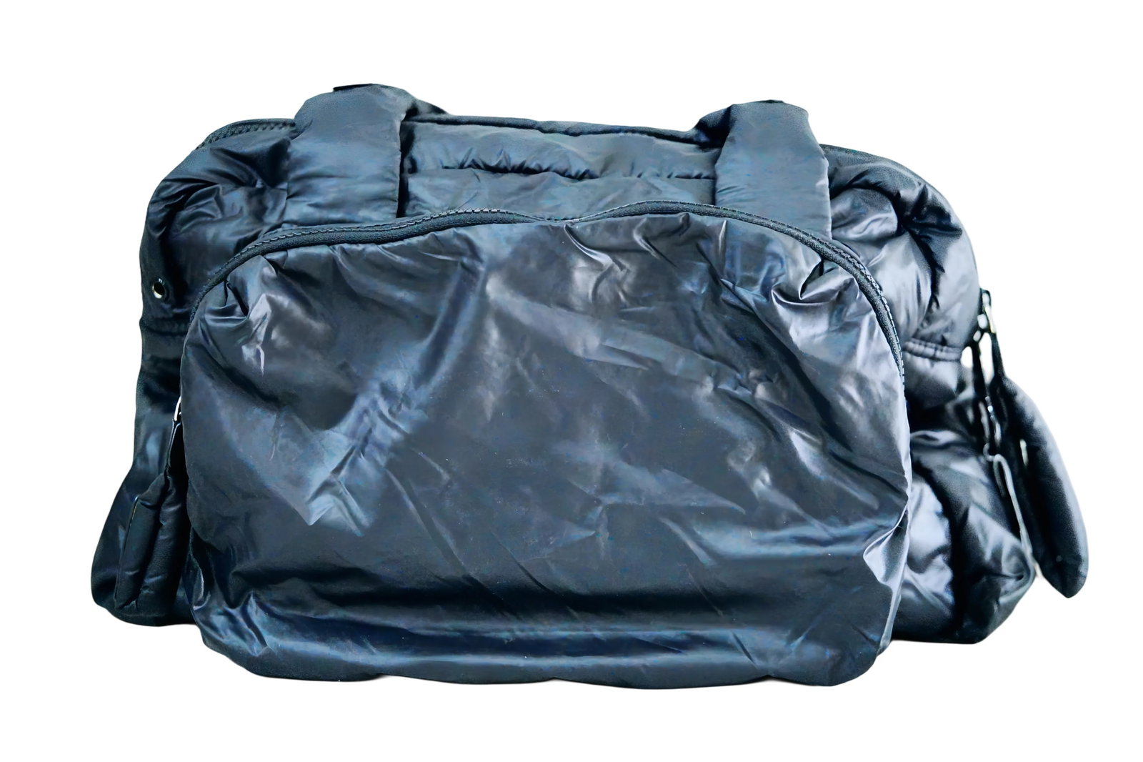 See by Chloe Black Padded Nylon Puffer Bag: See by Chloe Black Padded Nylon Puffer Bag - Effortlessly blending relaxed Parisian style with modern utility, this See by Chloe padded nylon puffer bag embodies the brand's signature balance of