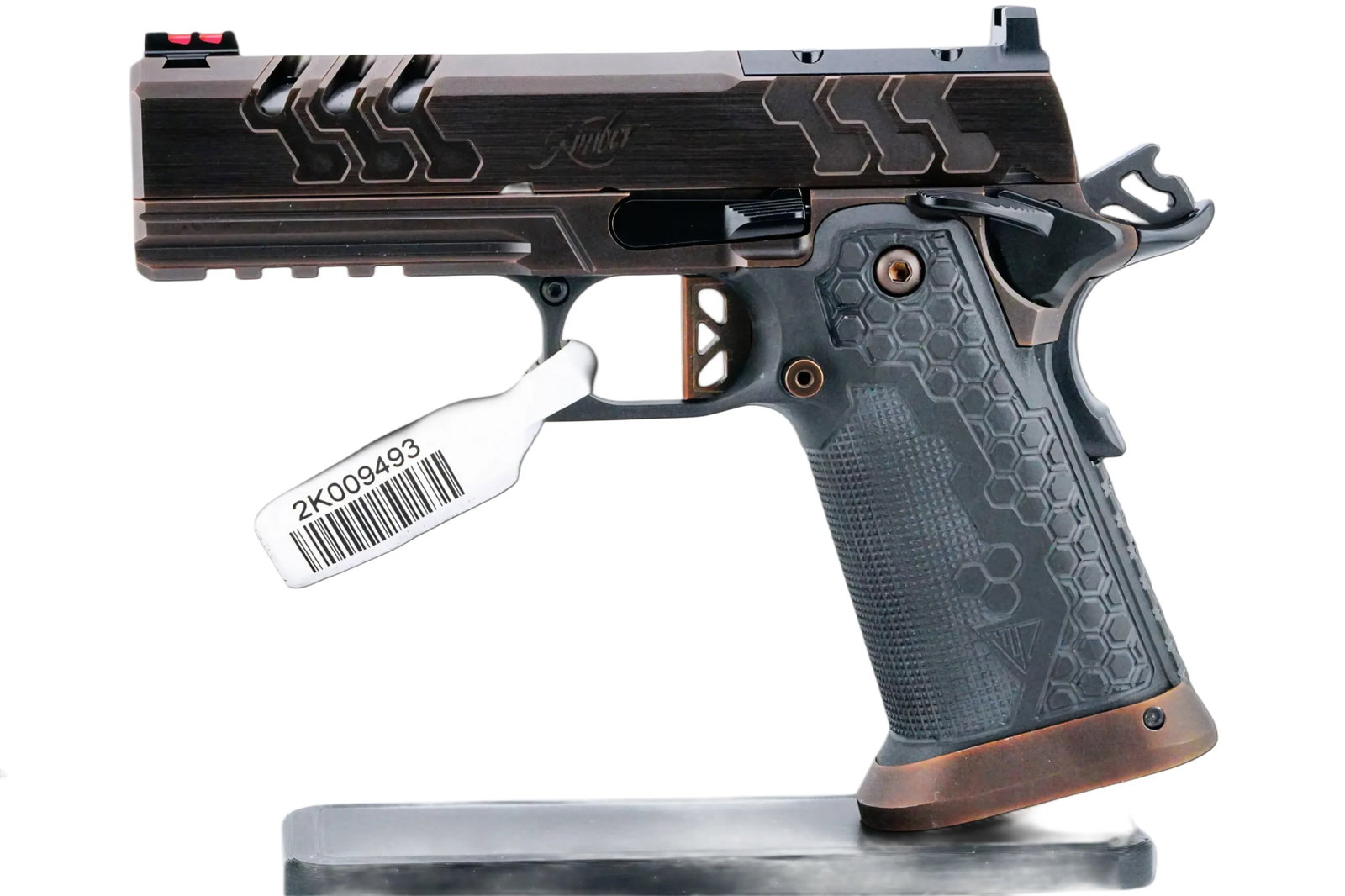 Kimber 2K11 Bronze 9mm Pistol: The Kimber 2K11 Bronze Tri-Top Slide Pistol is a premium modern double-stack 1911 platform built with Kimber's renowned craftsmanship and performance. Chambered in 9mm and featuring a 4.25-inch barrel
