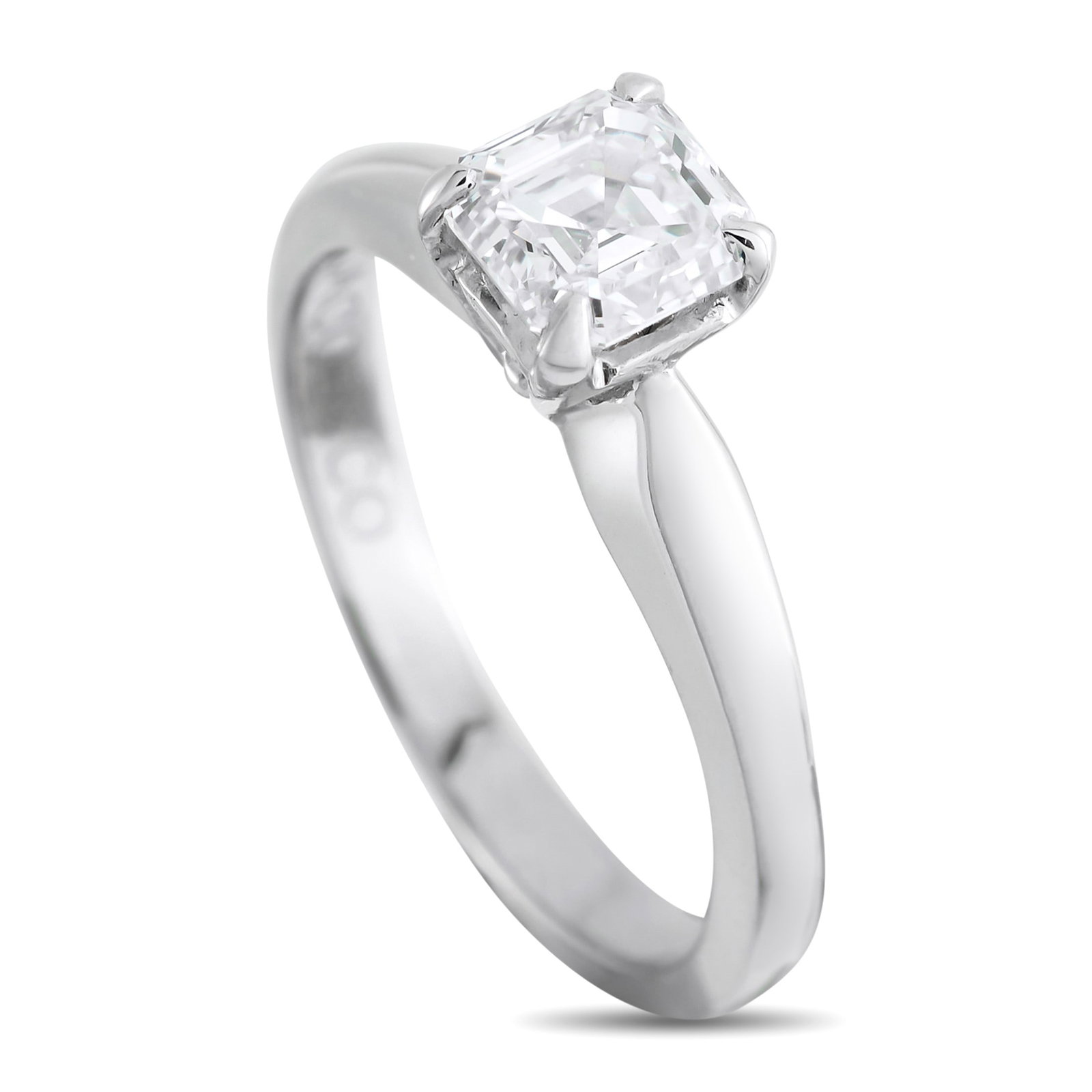 Jacob & Co. 1.01ct Diamond and Platinum Solitaire Ring: Jacob & Co. 1.01ct Diamond and Platinum Solitaire Ring - Timeless elegance and exceptional craftsmanship define this beautiful Jacob & Co. solitaire ring. Expertly crafted in luxurious platinum, the r