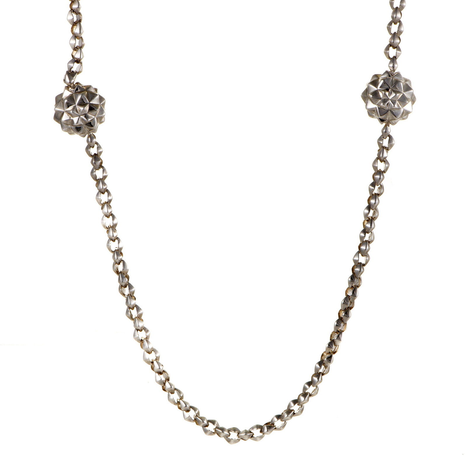 Stephen Webster Superstud Sterling Sautoir Necklace (1 of 3)