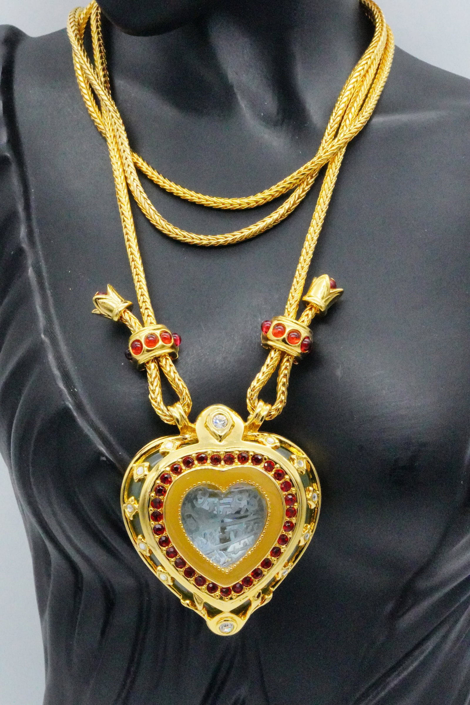 Elizabeth Taylor's Prototype Avon "Taj Mahal" Necklace: Elizabeth Taylor's Personally Owned Prototype Avon "Taj Mahal" Necklace W/Letter of Provenance - This necklace was created as a prototype by Avon Products and given to the late actress, Dame