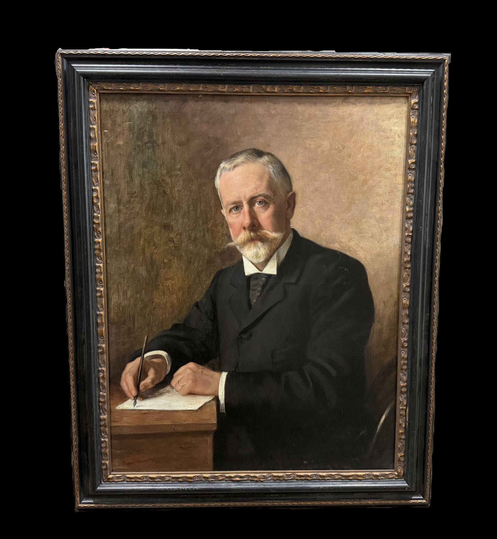 Signed S. Martinez 1904 Portrait of a Gentleman (1 of 5)