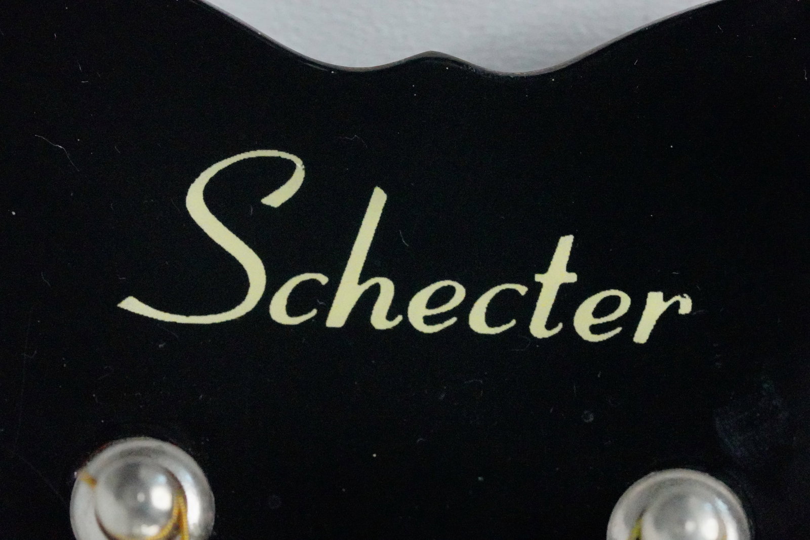 The Cure Robert Smith Prototype Schecter Guitar - 12