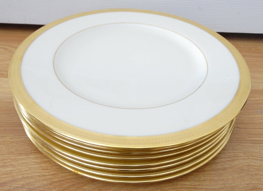 Eight (8) Lenox USA - Lowell P-67 - 11" Inch Dinner (1 of 3)