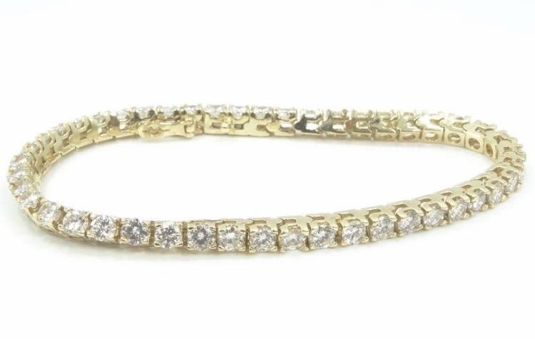 5.25CTW Genuine VS2-SI2/F-H Genuine Diamond & Solid 14K (1 of 3)