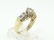 1.30CTW Genuine SI1-SI2/G-H & Solid 14K Yellow Gold - 3