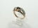 14K Gold Ring W/Blue Sapphire & Diam. Accents