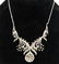1.50CTW Diamonds, Persian Silver & 18K Necklace