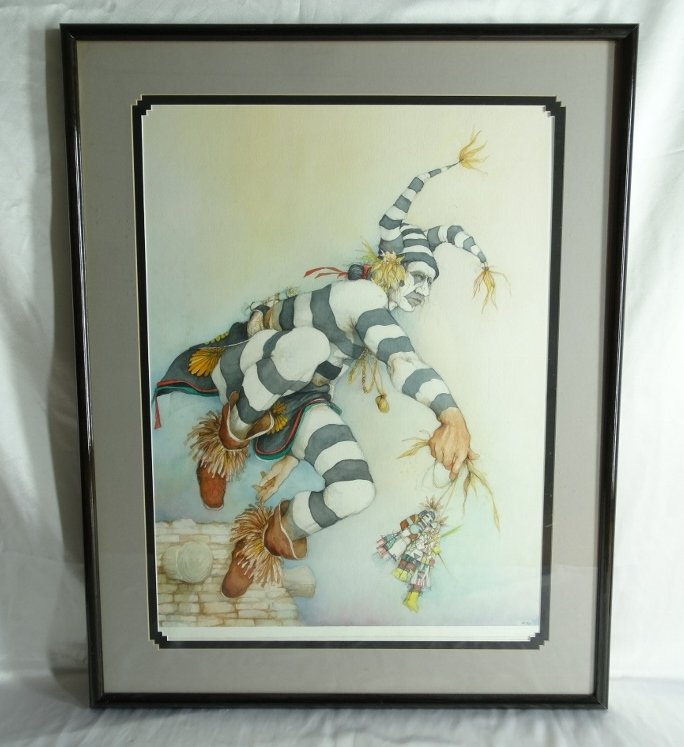 John L. Doyle RARE "Koshari" Orig. Watercolor (1 of 4)