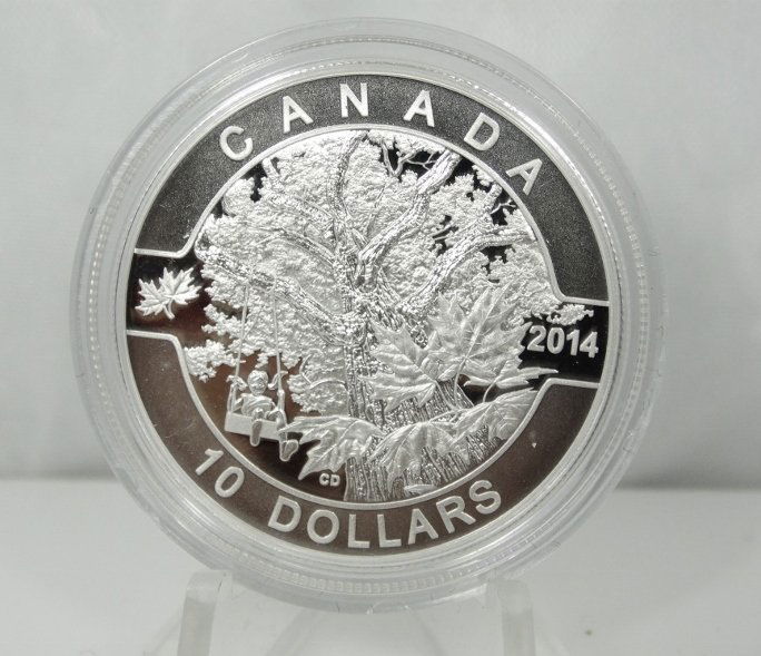 2014 Can. Slvr Down By the Old Maple Tree Coin BU (1 of 2)