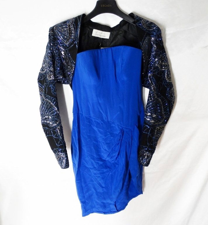 Susan Blakely Screenworn Satin Dress/Cover W/COA (1 of 7)