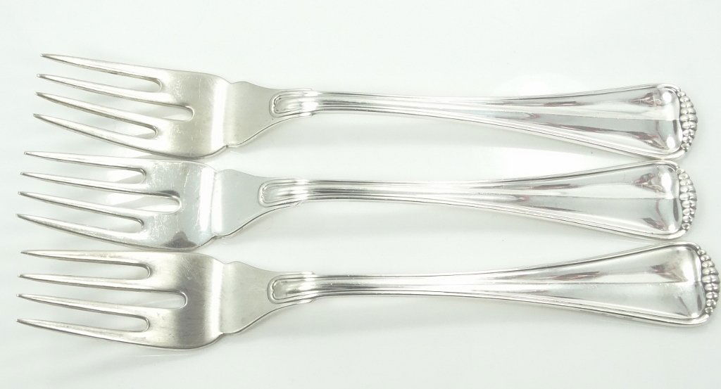 (3) Buccellati Milano Sterling Silver Salad Forks (1 of 5)